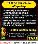 Taxi & Fahrschule Ziegenbalg GbR